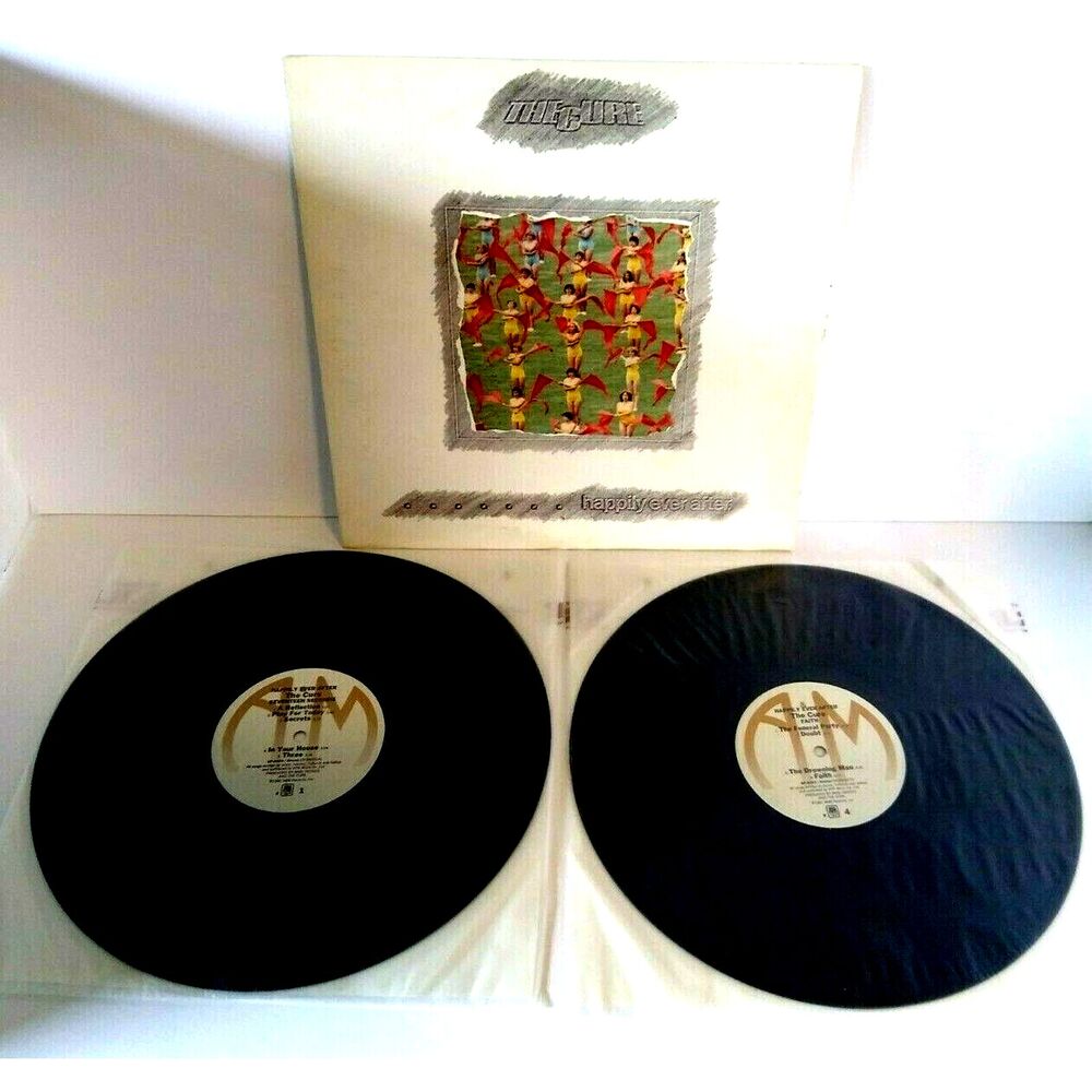 The Cure Happily Ever After Double Vinyl LP Record Album Post-Punk Robert Smith